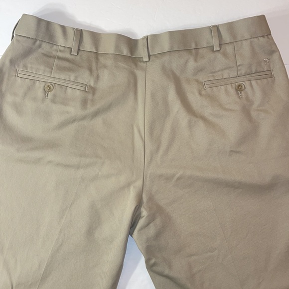 Haggar Tan Classic Fit Work To Weekend Twill Pants 40 X 31 - Picture 9 of 15